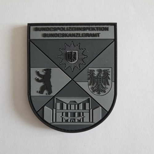Patch bundespolizei mit klett - mit,