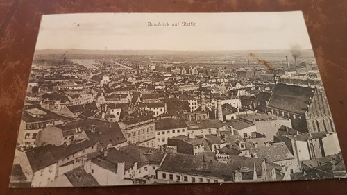 Rundblick auf stettin - -,