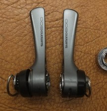 Shimano 600 SL-6400 Shifter lever Schalthebel tricolor friction index