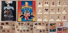 Power Rangers Sammlung Album + Figuren + Sticker + Sammelkarten + Malbuch + ...