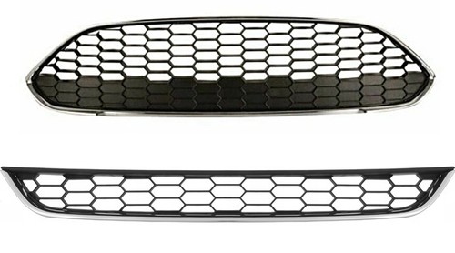 Set grill kühlergrill - set,