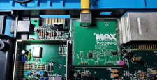 Commodore MAX Machine RF modulator S-VIDEO bypass
