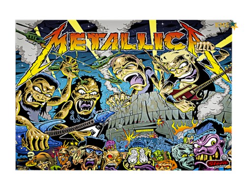 Stern flipper metallica - stern,