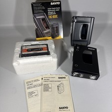 SANYO TRC-800C Talk-Book VAS Walkman Kassettenspieler + Diktiergerät NEU&OVP
