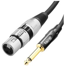 Mikrofonkabel XLR auf 6,35 mm