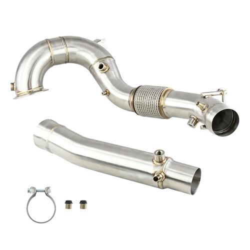 Edelstahl racing downpipe - edelstahl,