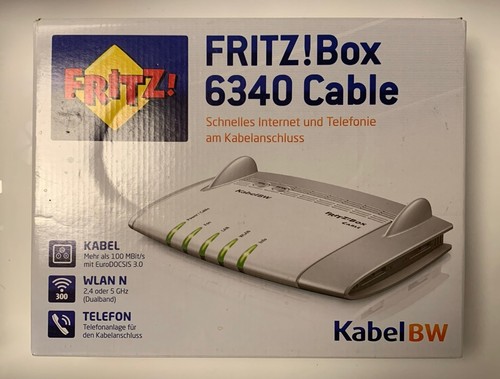 Avm fritz box - 6340, cable