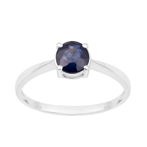 Solitaire carat 6mm blue - 0.6,