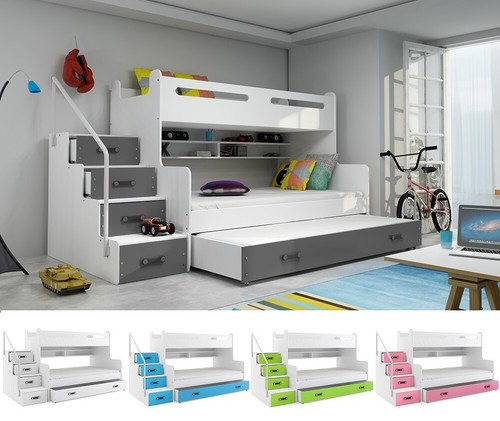 Hochbett etagenbett kinderbett - hochbett,
