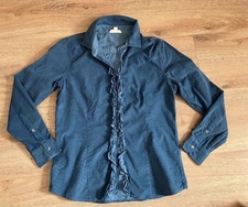Maas Natur Cordbluse Gr: 40 Petrol
