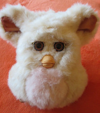 Hasbro Tiger Furby 2005 Emototronic 59294 beige rosa Fell braune Augen DEUTSCH