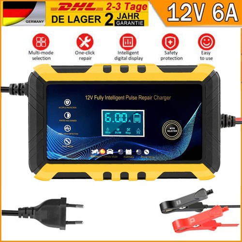 12v auto intelligentes - 12v, 6a