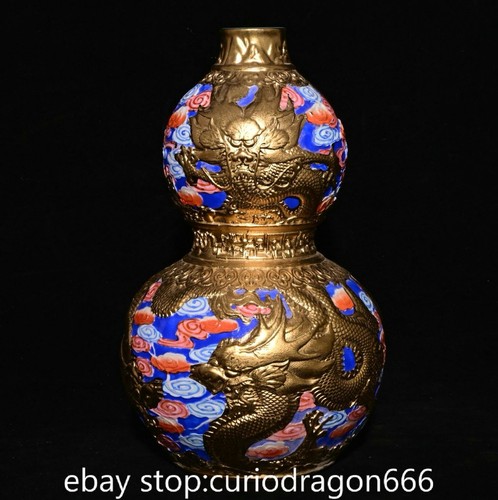 Alte qianlong emaille - 8,8",