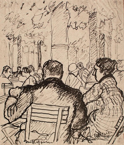 Porträt menschen hofgarten - menschen, im