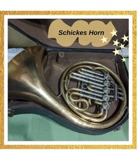 Waldhorn Doppelhorn F/B generalüberholt mit Koffer und Mundstück 