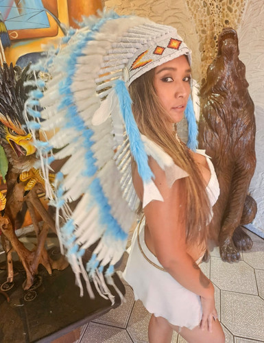 Indianer kopfschmuck war - indianer,