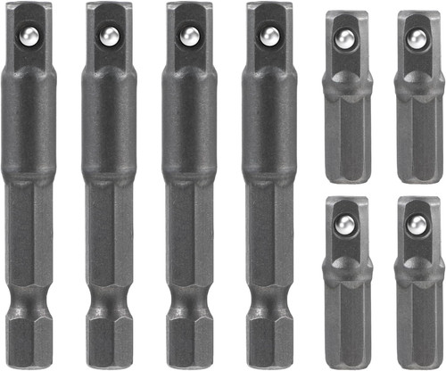 Stecknuss adapter set - stecknuss, 1/4