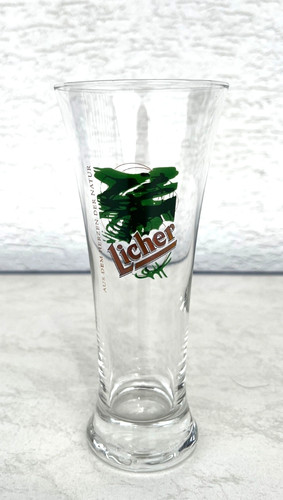 Licher brauerei altes bierglas - altes,