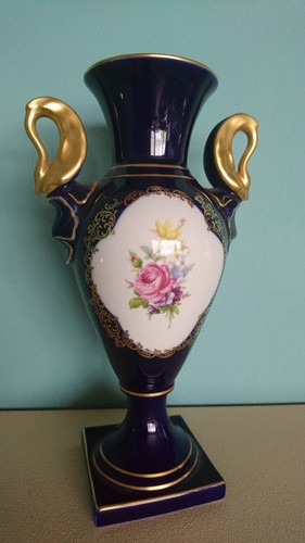 Vintage porzellan vase lindner - vase,