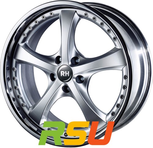 Alurad rau vesuv silber mit - rh,