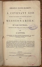 1838 very rare strict baptist - rare,
