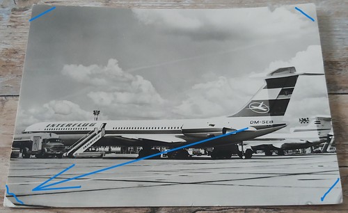 Ansichtskarte if interflug - ansichtskarte,