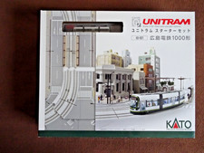 Spur N KATO UNITRAM Starterset 40-901   mit Straßenbahn und Trafo! Funktion ok!!