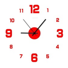 Moderne DIY Wanduhr – 40 cm