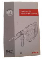 Bosch Lexikon Elektrowerkzeuge Taschenbuch Nachschlagewerk Heimwerker Handwerk