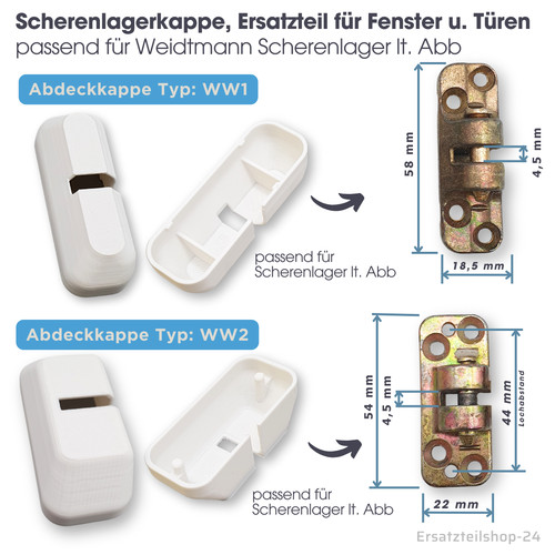 Scherenlagerkappe passend - , f