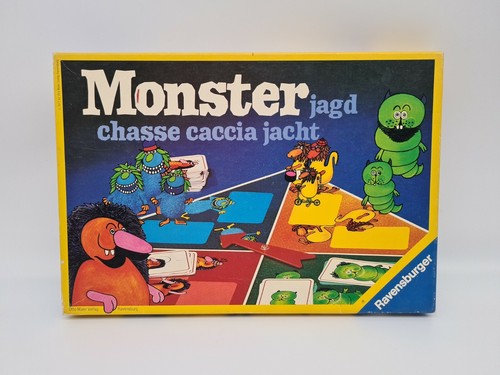Monsterjagd ravensburger 1977 - monsterjagd,