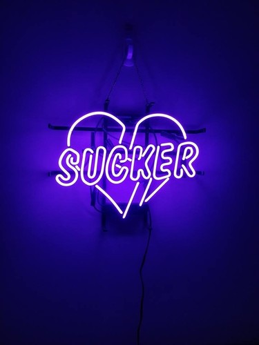 Love sucker neon sign handwerk - sucker,