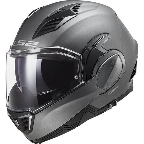Ls2 valiant solid klapphelm - solid,