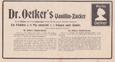 Oetker werbung reklame - dr.,