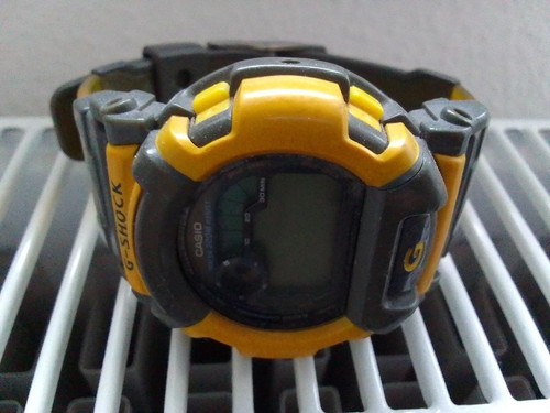 Casio shock uhr gelb - g-shock, gelb-grau