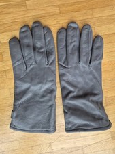 Bundeswehr Lederhandschuh Grau BW Gr 9.5