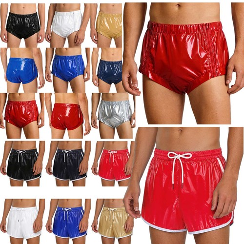 Herren glänzende wetlook - herren,