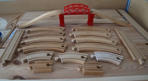 Brio holz brücke und - holz,