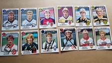 DIVERSE, Panini Fussball 84, 1 Bild wählen, original Autogramme