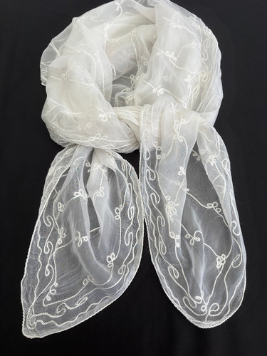 Vintage organza tuch damen - vintage,