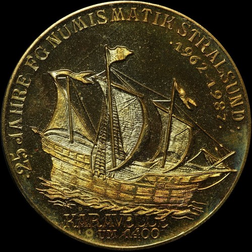 Helmut könig tombak medaille - helmut, tombak-medaille
