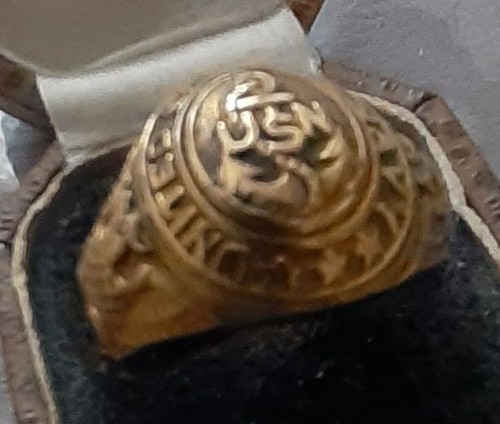 Original navy ring - original, 10k