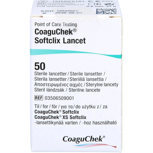 Coaguchek softclix lancet 50st - lancet,