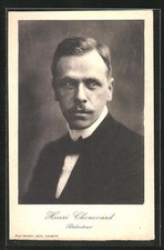 Portrait Redacteur Henri Chenevard, Ansichtskarte 