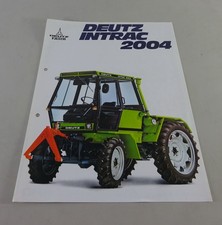 Datenblatt deutz intrac - intrac, 2004