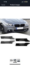 Spoiler Flaps Lippe SET Sport-Performance Carbon Glanz für BMW F10 F11 M-Paket