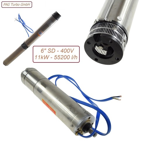 Tiefbrunnenpumpe - 6",