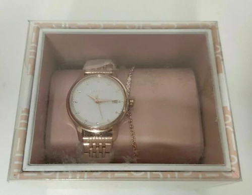 Esprit armband damenuhr set - armband,