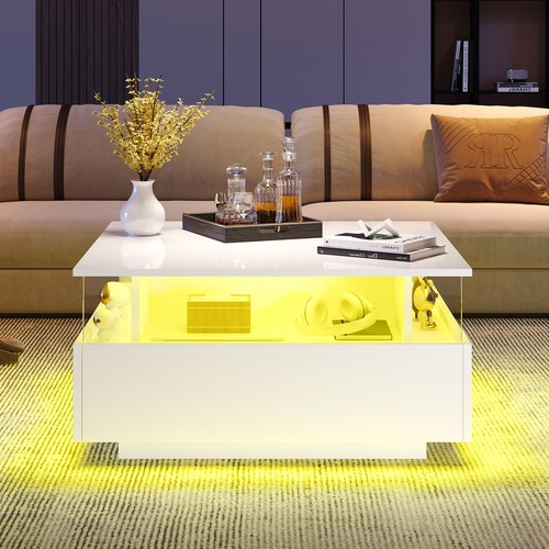 Led couchtisch kaffeetisch - led,