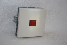 Jung LS 990 Kontroll Schalter mit Wippe (990-311) in cremeweiß